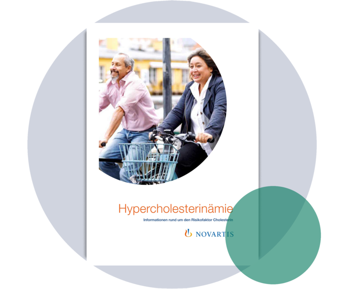 Die Broschüre zu Hypercholesterinämie.